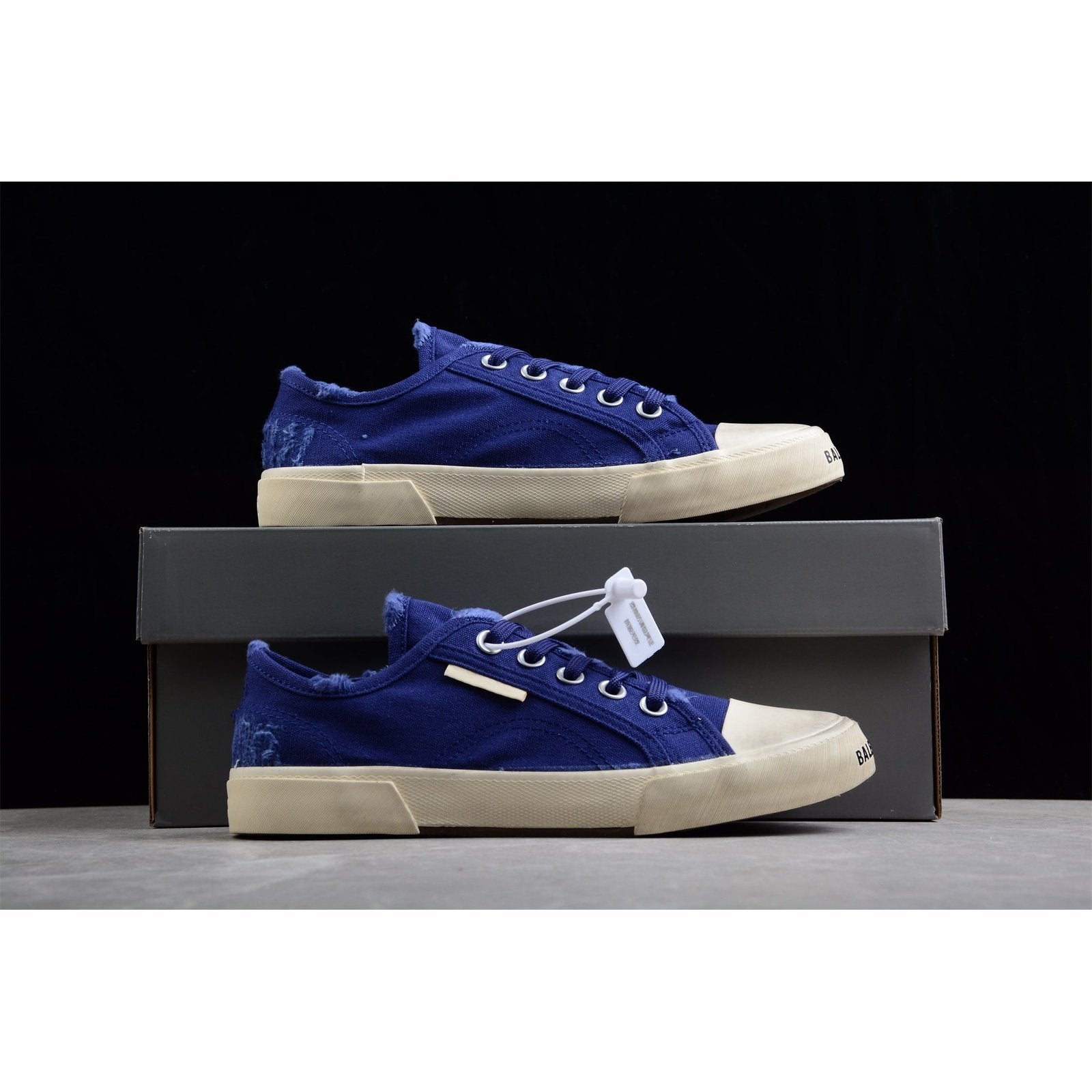 BALENCIAGA PARIS MID VULC DESTR x BLUE - Prime Reps