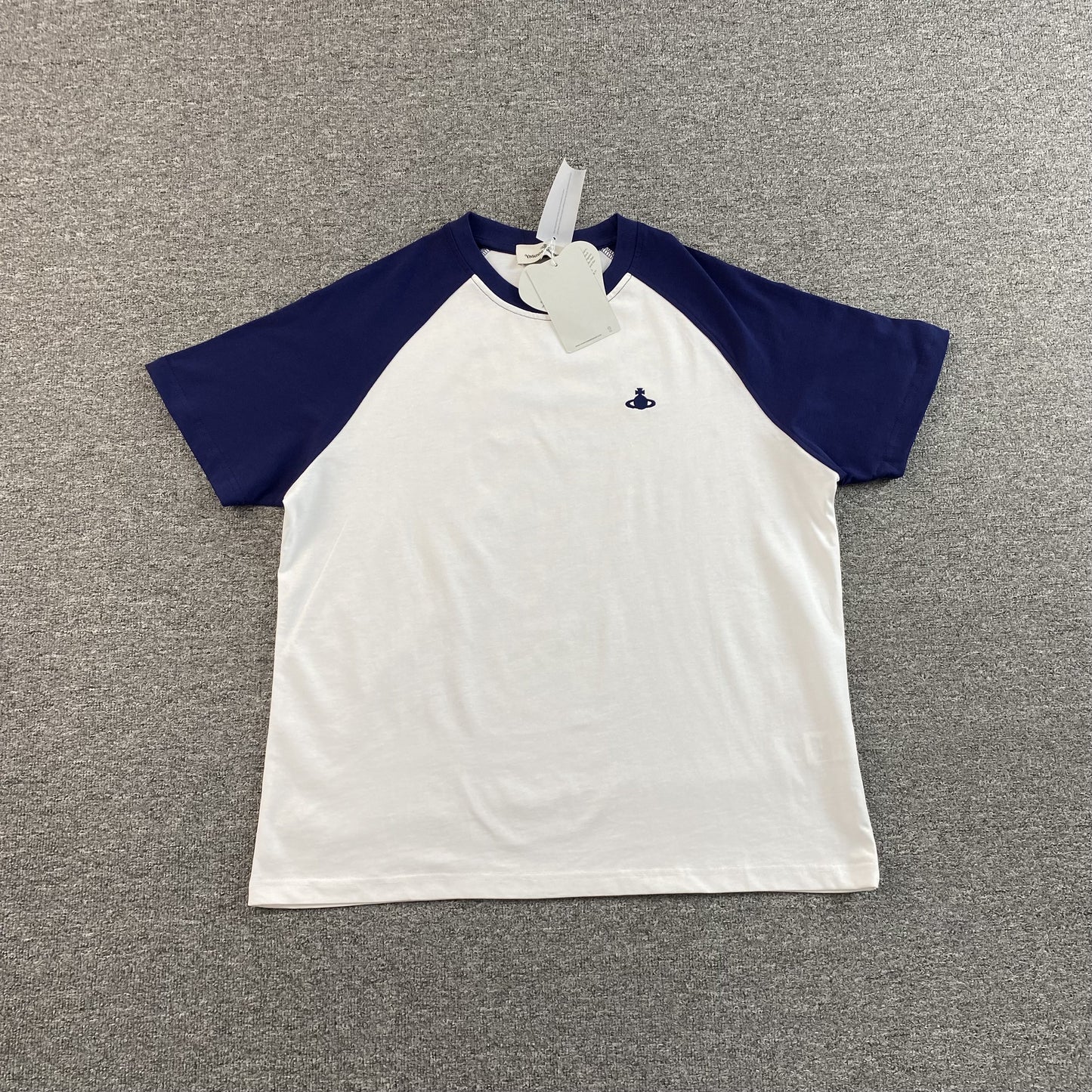 VIVIENNE WESTWOOD T-SHIRT WHITE NAVY