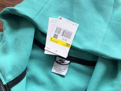 NIKE TECH FLEECE HOODIE x WASHED TEAL