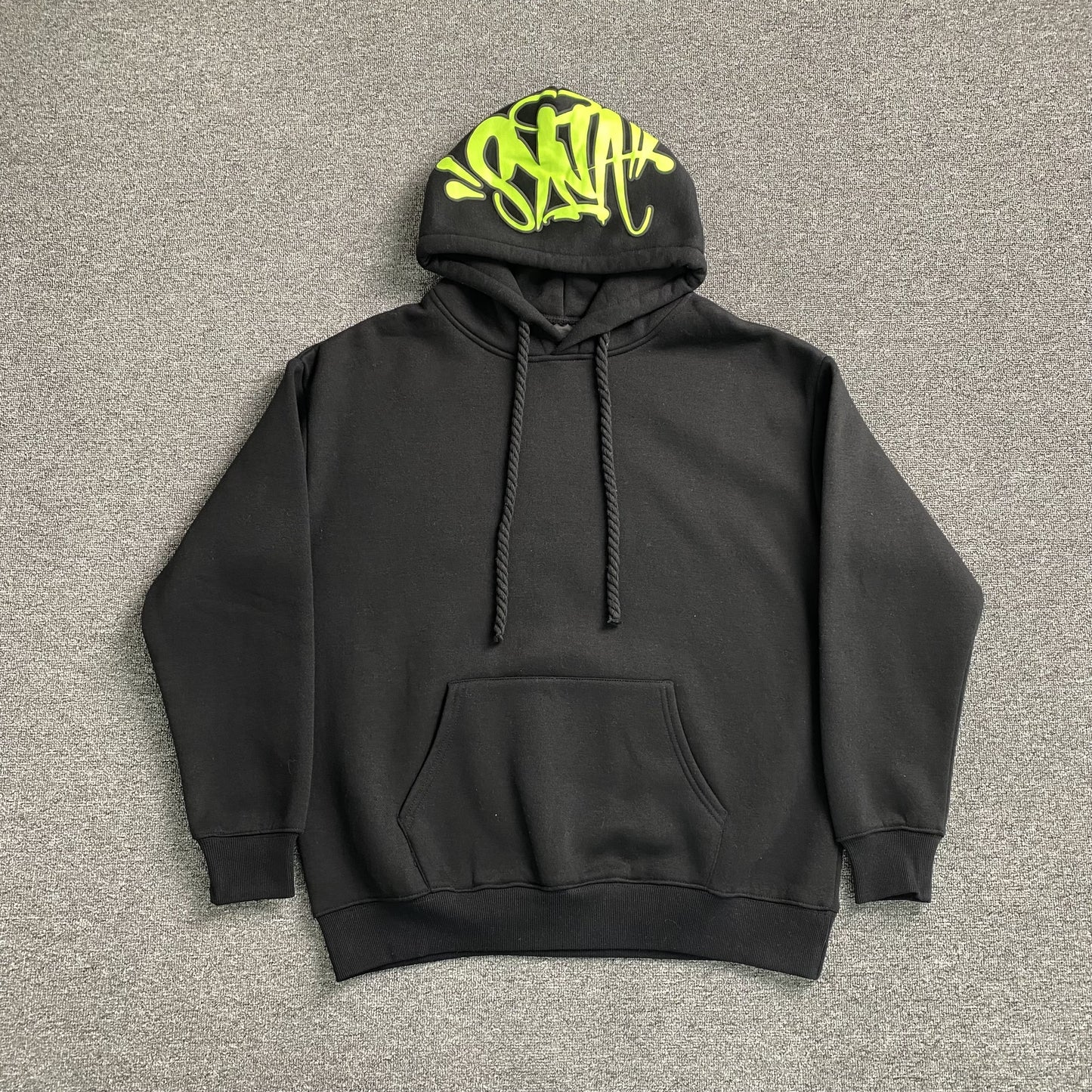 SYNA WORLD HOOD LOGO HOODIE BLACK