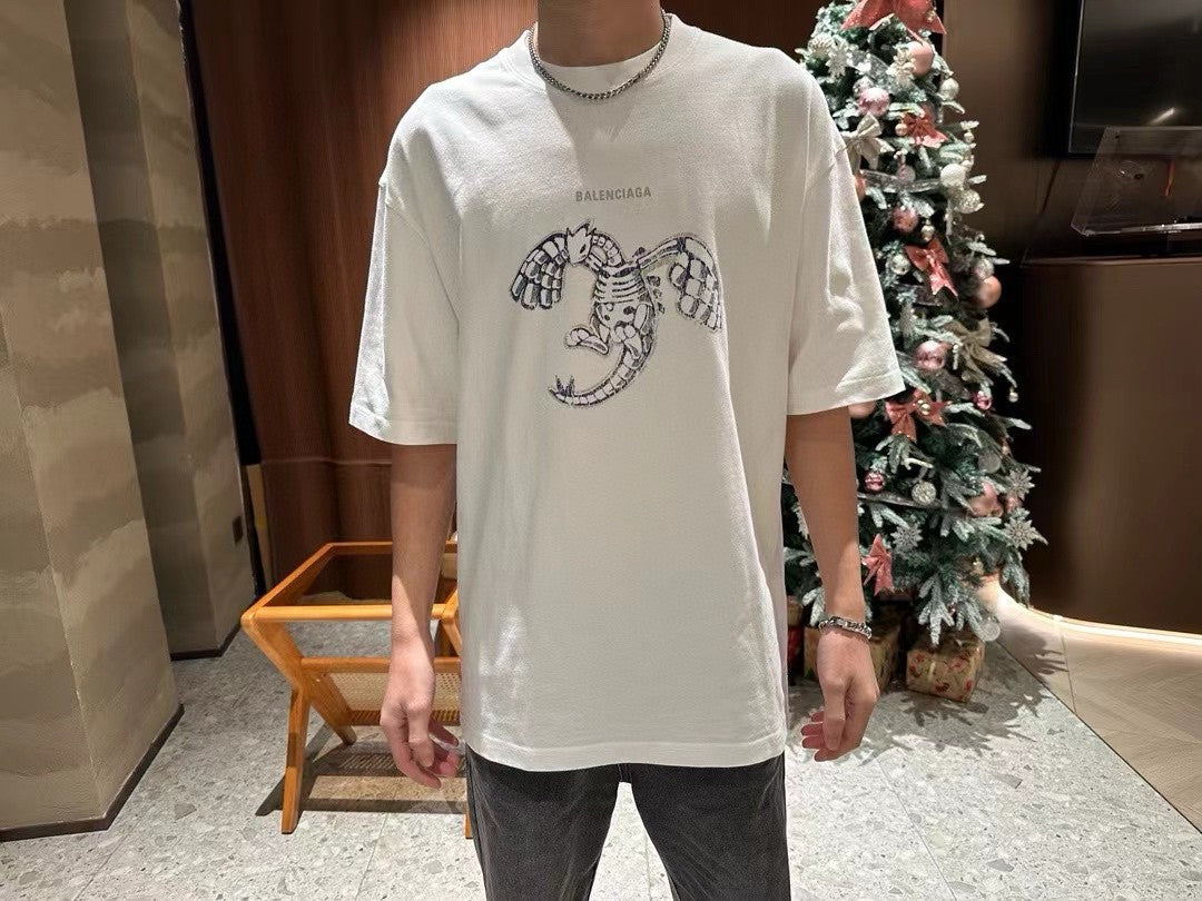 Balenciaga T-Shirt - Lobster Graphic