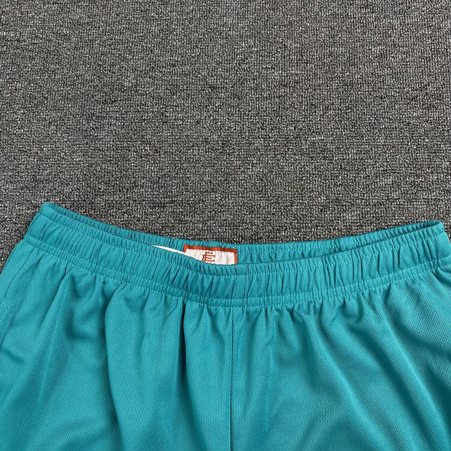 ERIC EMANUEL EE BASIC SHORTS TEAL/PURPLE