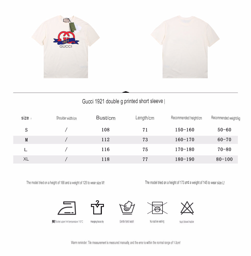 Gucci 1921 Anniversary T-Shirt - White