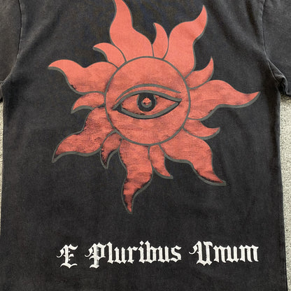 GODSPEED E PLURIBUS UNUM T-SHIRT WASHED BLACK