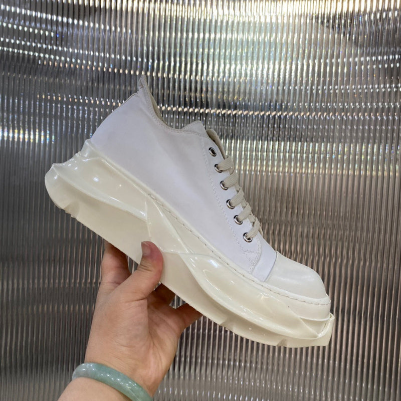 Rick Owens Low-Top Sneakers - All White