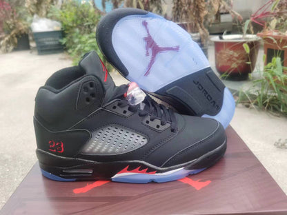 Jordan 5 Black and Red