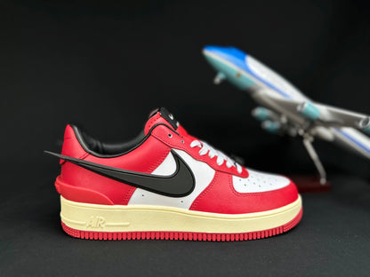 NIKE AIR FORCE 1 "Big Swoosh Red"