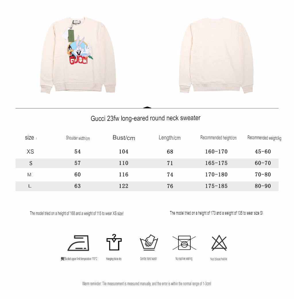 Gucci Bugs Bunny Sweatshirt - White