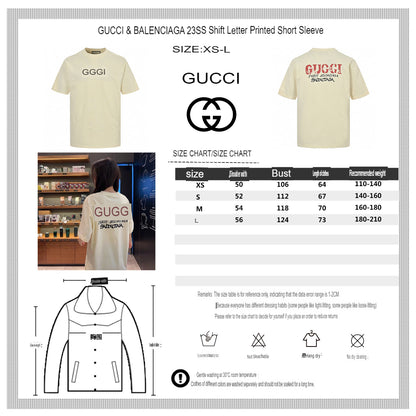 Gucci Vintage Logo T-Shirt (Cream)