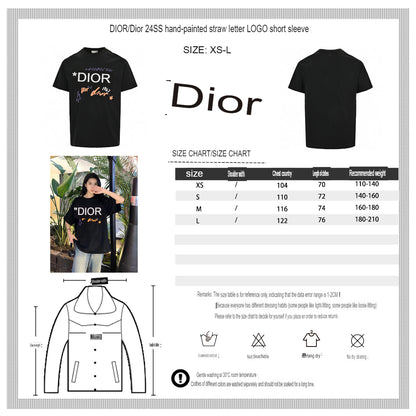 Dior Christian Dior Graphic Black T-Shirt