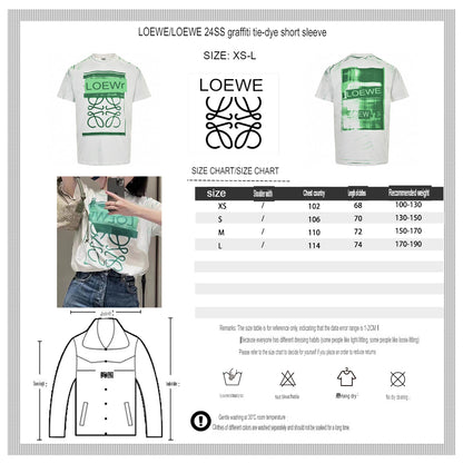 Loewe Green Graphic T-Shirt