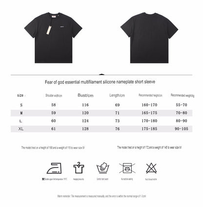 Fear of God Essentials Logo T-Shirt - Black