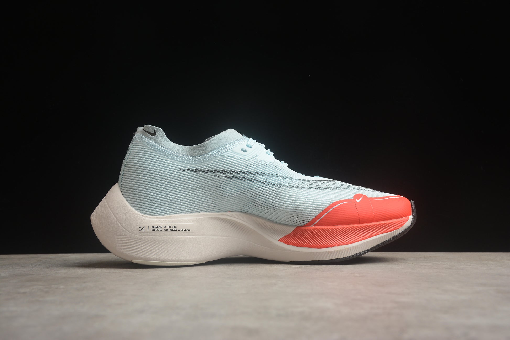 ZoomX Vaporfly Next% 2 light blue