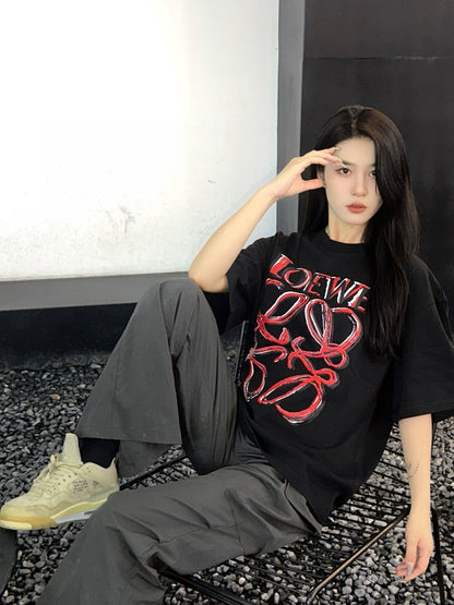 Loewe Script Logo T-Shirt (Black)