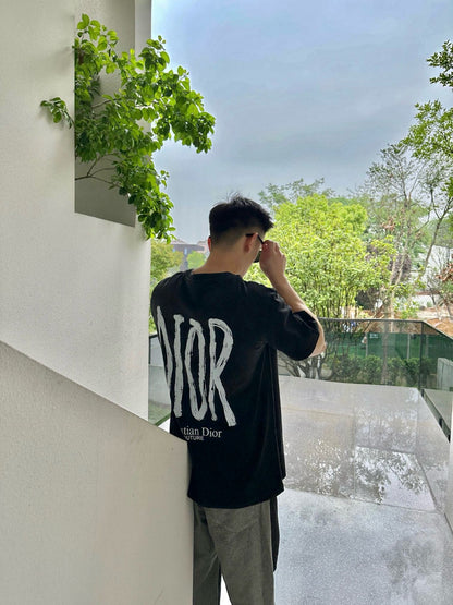 Dior Logo T-Shirt (Black)