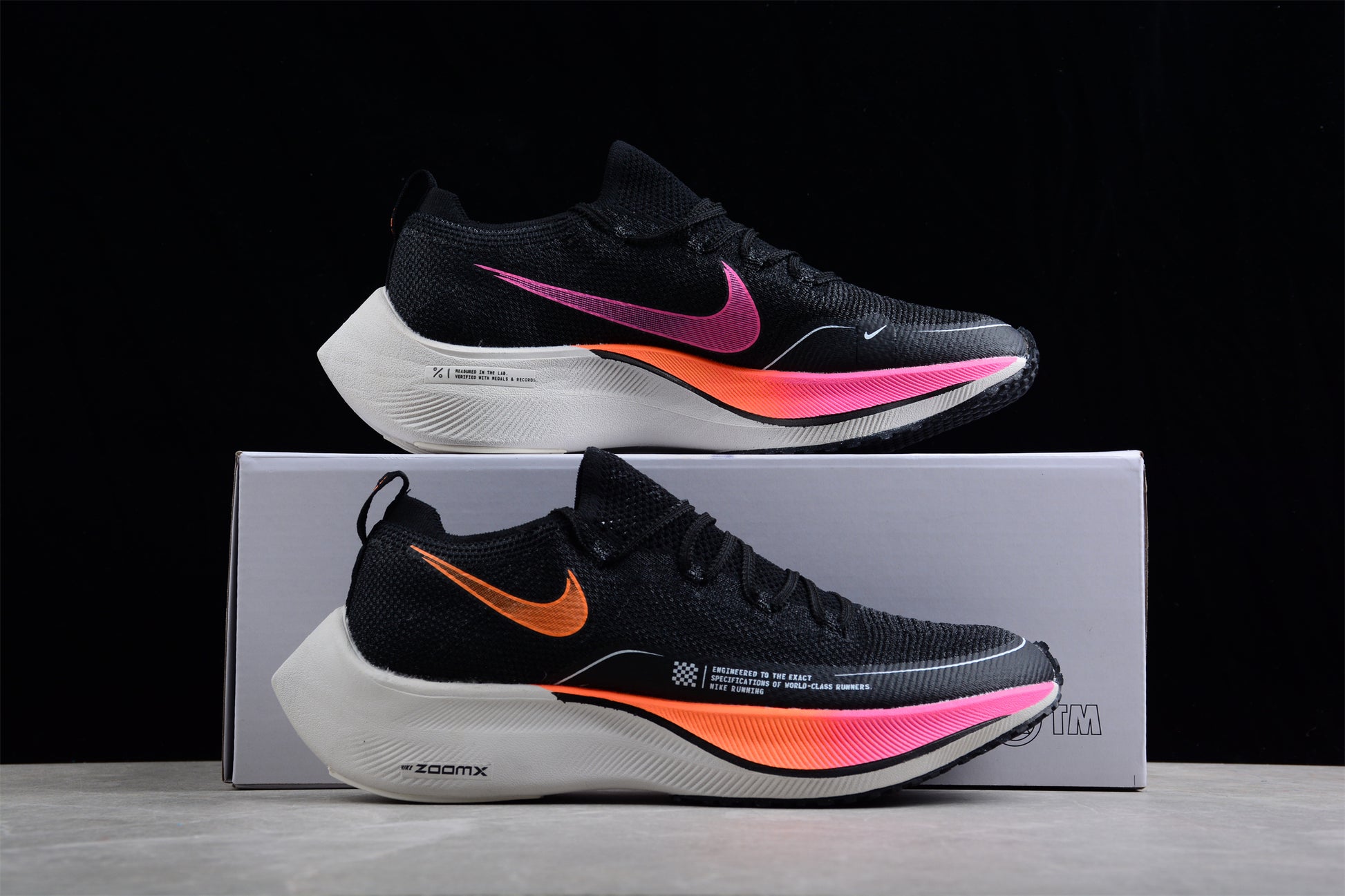 ZoomX Vaporfly NEXT% 2 Black and Orange