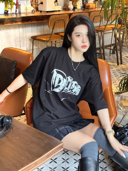 Dior Black Graphic T-Shirt