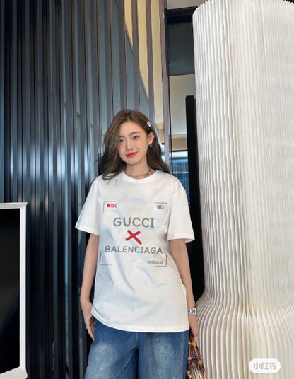 Gucci x Balenciaga Collaboration T-Shirt - White