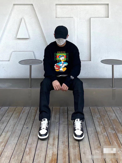 Gucci Donald Duck Sweatshirt - Black