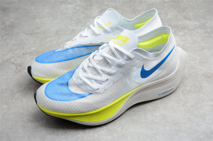 ZoomX Vaporfly NEXT% 2 White，Blue and Yellow