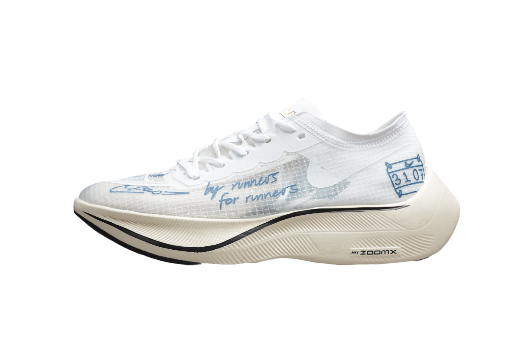 ZoomX Vaporfly NEXT% 2 White and Blue