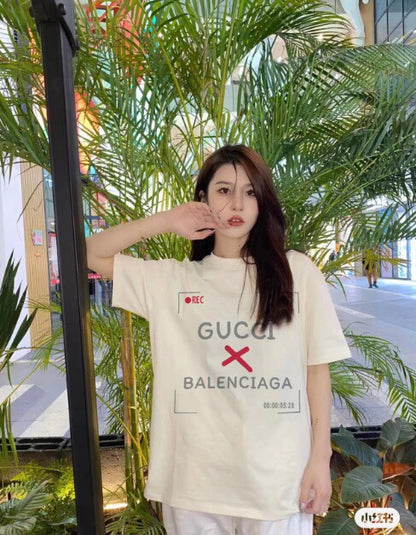 Gucci x Balenciaga Collaboration T-Shirt - White