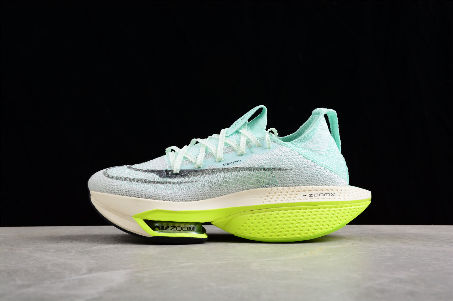 Zoom Alphafly NEXT% 2 Mint Green and Yellow