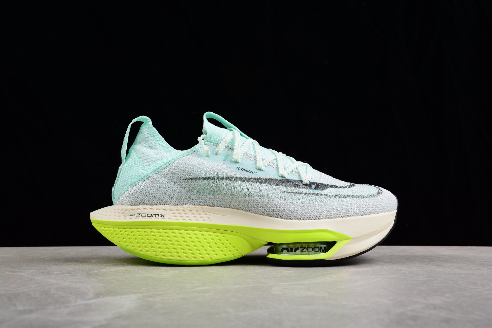 Zoom Alphafly NEXT% 2 Mint Green and Yellow