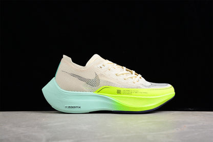 ZoomX Vaporfly NEXT% 2 Cream，Neon Green and Teal