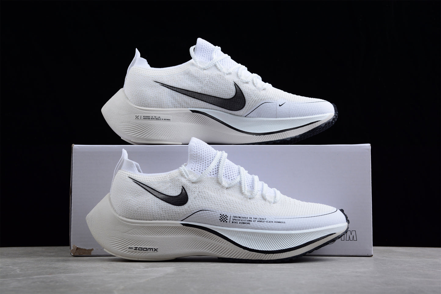 ZoomX Vaporfly NEXT% 2 White and Black