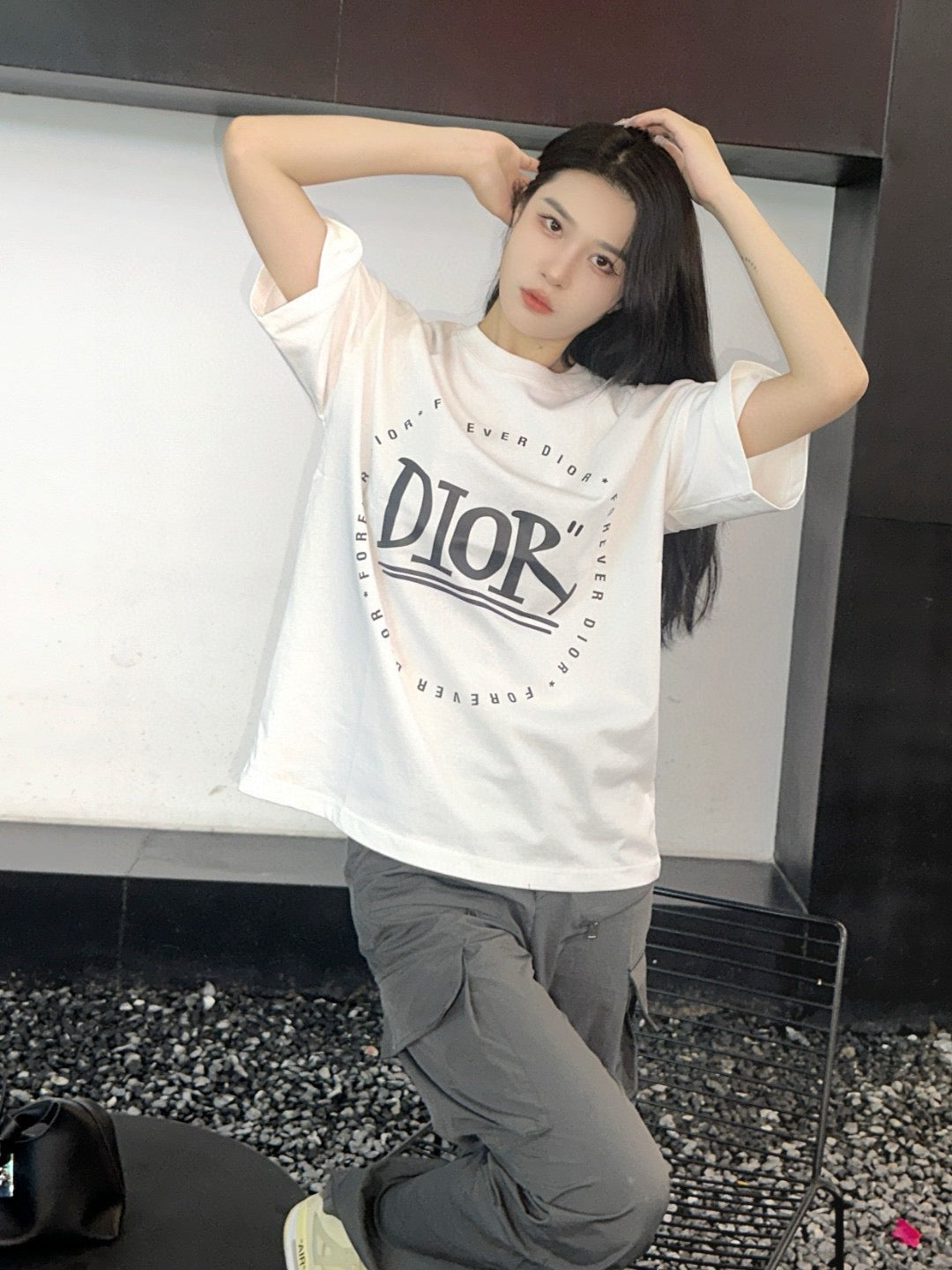 Dior "Forever Dior" T-Shirt (White)