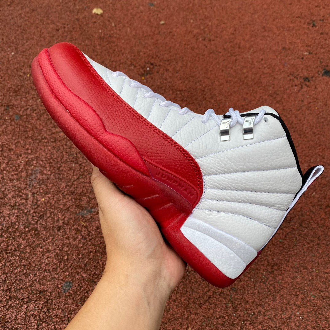 Jordan 12 Retro 'White/Varsity Red'