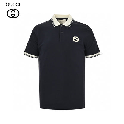 Gucci Navy Polo Shirt Primereps