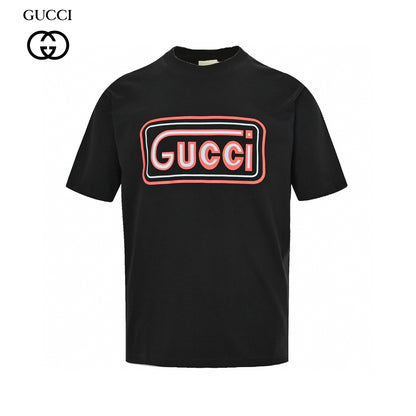 Gucci Vintage Logo T-Shirt (Black) Primereps