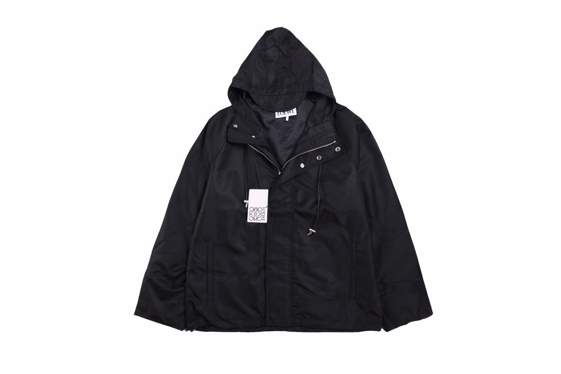 Loewe Hooded Jacket - Black Primereps