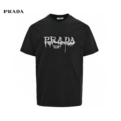 Prada Graphic Logo T-Shirt (Black) Primereps