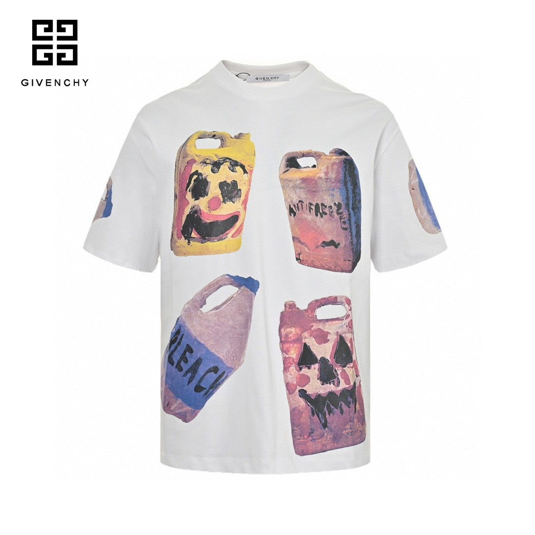 Prada Graphic T-Shirt (White) Primereps