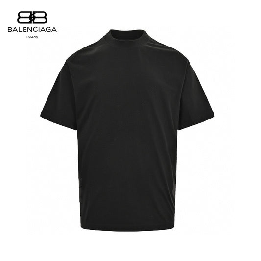 Balenciaga Plain Black T-Shirt Primereps