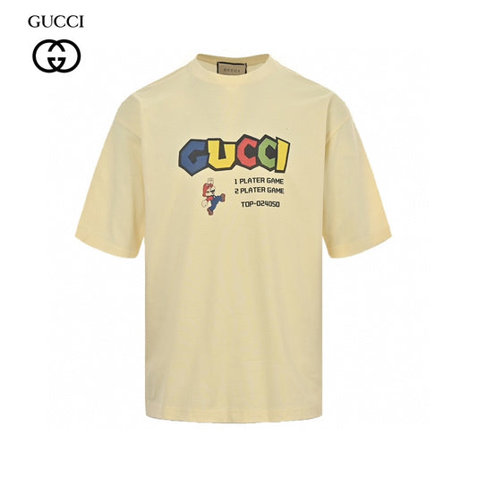 Gucci Retro Game T-Shirt (Cream) Primereps