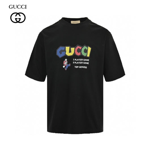 Gucci Retro Game T-Shirt (Black) Primereps