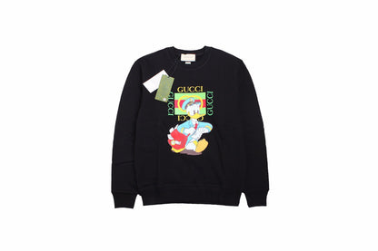 Gucci Donald Duck Sweatshirt - Black Primereps