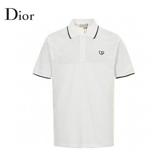 Dior White Polo Shirt Primereps