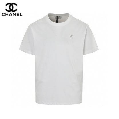 Chanel Classic Logo T-Shirt in White Primereps