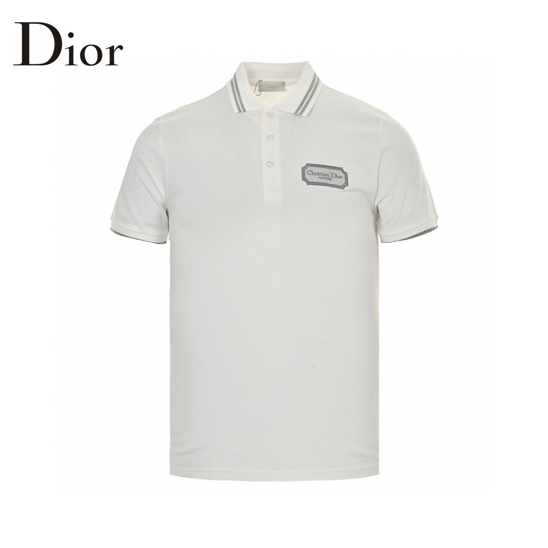 Dior Polo Shirt (White) Primereps