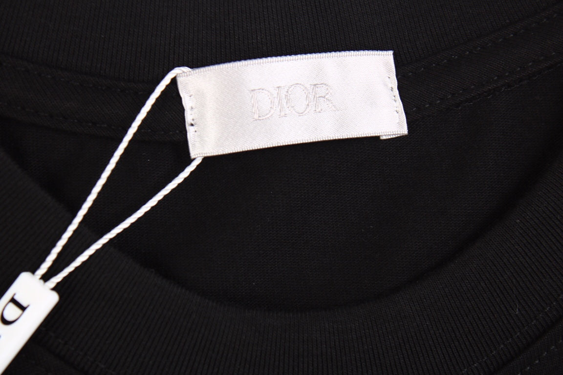 Dior T-Shirt with Artistic Logo Design