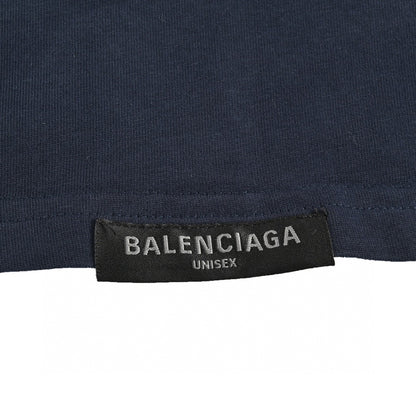 Balenciaga T-Shirt - Navy Back Logo