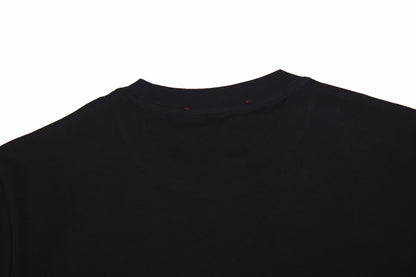 GUCCI x BALENCIAGA DRIP LOGO T-SHIRT BLACK