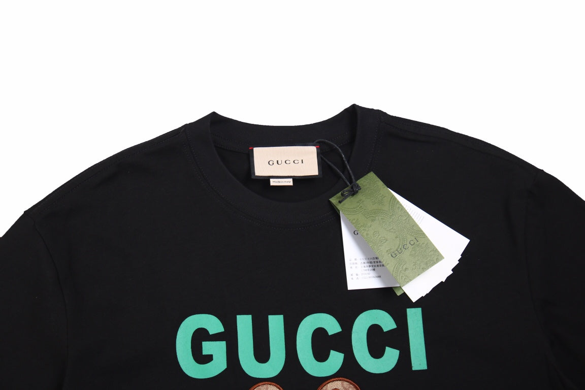 Gucci Teddy Bear Print T-Shirt - Cream