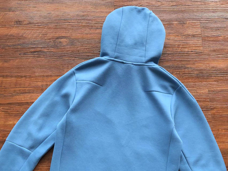 NIKE TECH FLEECE HOODIE x DUTCH BLUE/COURT BLUE