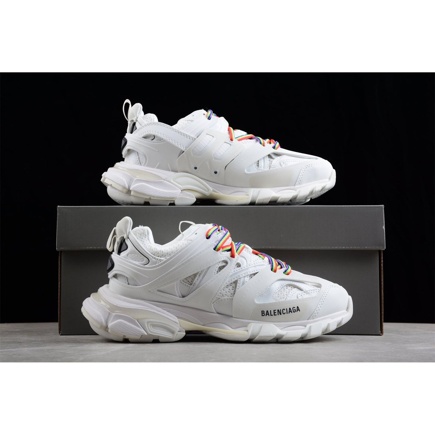 BALENCIAGA TRACK x WHITE COLOR - Prime Reps